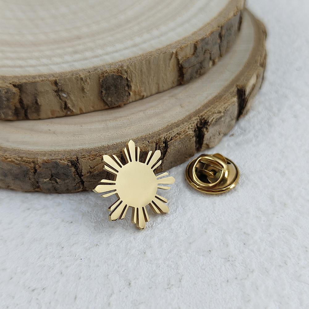 Sunflower Brooch, Gold-plated Suit Clothing Accessories, Decorative Small Accessories