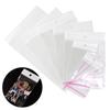 100Pcs Sealable Plastic Transparent Small Packaging Bag For Jewelry