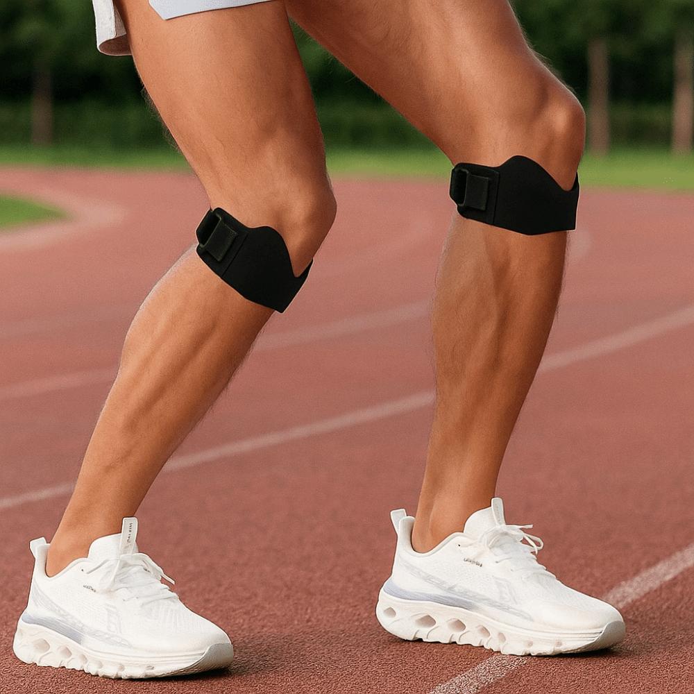 Shock Absorber Patella Tendon Knee Strap Adjustable Knee Band Brace  Basketball Running