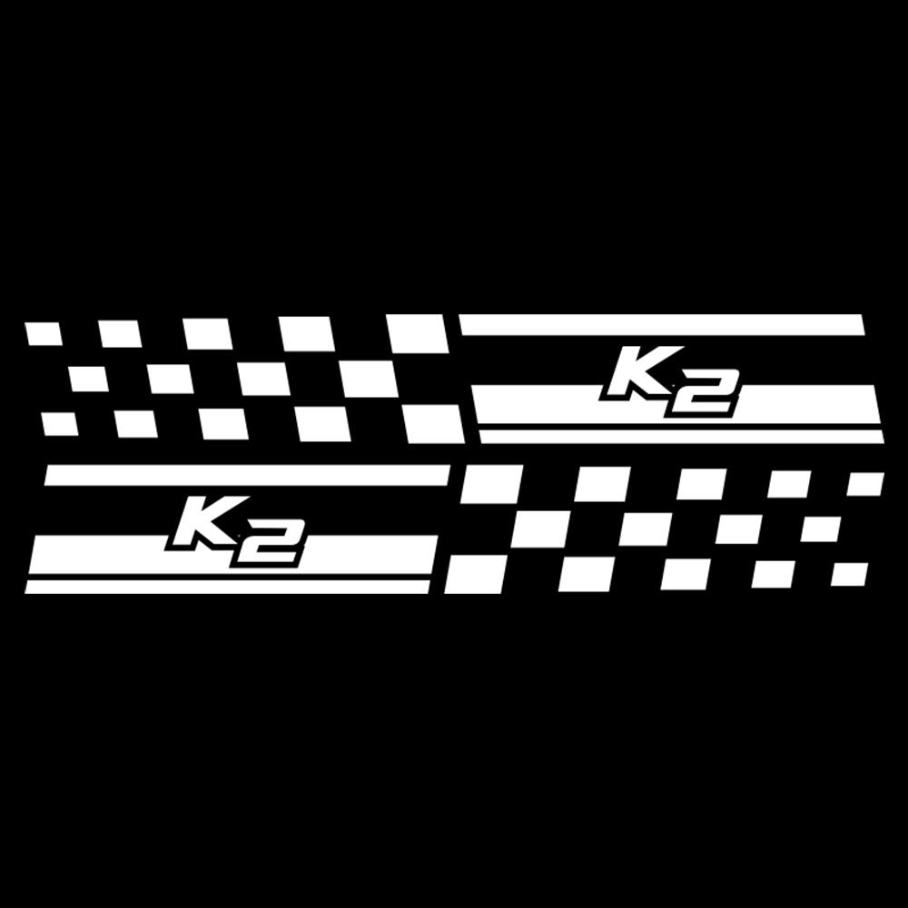 2pcs Car Side Window B Pillar Emblem Decortion Sticker for KIA Sportage Niro Rio Ceed Cerato Soul Sorento Picanto Sonic Cadenza