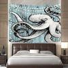 Psychedelic Ocean Octopus Decorative Tapestry Home Wall Decor Office Living Room Tapestry