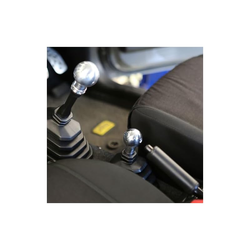 APIO [Transfer Knob] Aluminum Transfer Knob for Jimny JB64 / Jimny Sierra JB74, Machined from Aluminum with Buffed Finish, 6031-12A