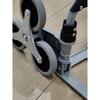 Hotel Trolley 3 Wheels Aluminium Alloy Stair Portable Climbing Cart Folding Hand Truck Luggage Cart With Telescoping Handle
