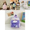 Kids Cartoon Animal Backpack With Cartoon Rabbit Print And Ear Designn For Kindergarten Daily Use