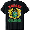 Ghana Kwasi Sonntag geborenes Ashanti Kwa Sprach-T-Shirt