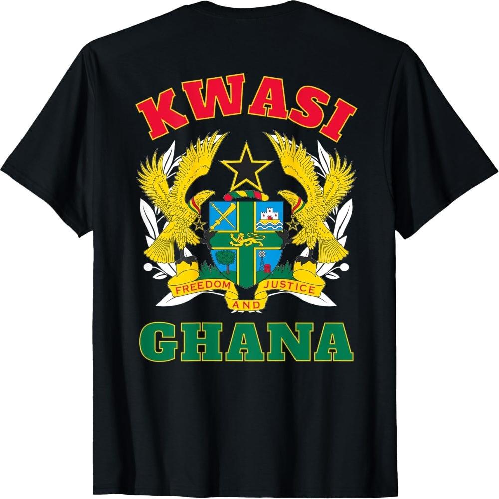 Ghana Kwasi Sunday Born Ashanti Kwa Language T-Shirt XXXXXL чёрный
