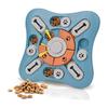 LIFLIX Dog Educational Toy, Nose Work, Food Snack Toy, Prevents Early Eating, Smell Training, Makes Sound, Separation Anxiety, Stress Relief, Blue