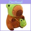 Cute Capybara Plush Toy With Hat Various Backpack Styles Comfortable Soft Design