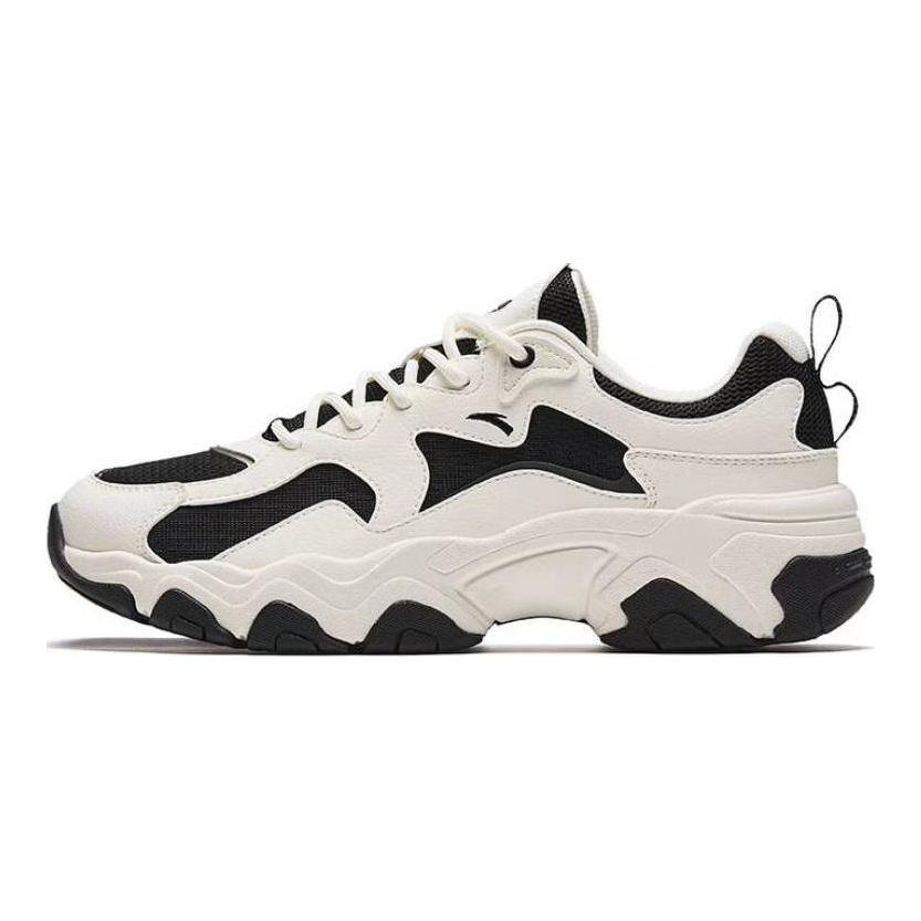 Anta Starry Sea Low top Casual Shoes Men's White Black 912428807-3