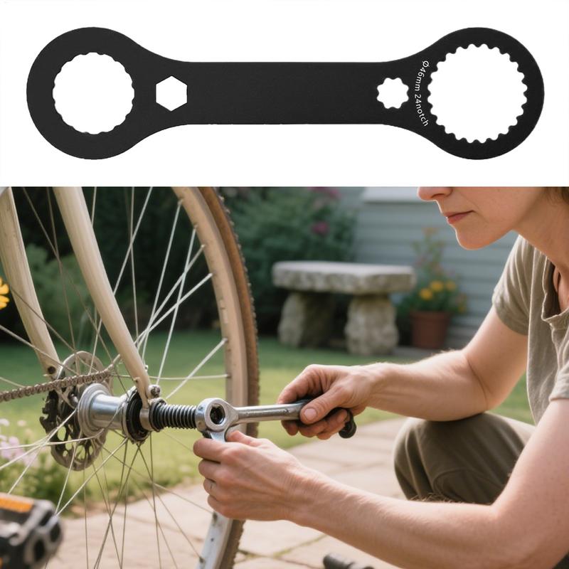Bottom Bracket Tool Bicycles Mountain Bike Aluminum Alloy Bb Wrench High-Strength Spanner Crank Repair Maintenance Accessories