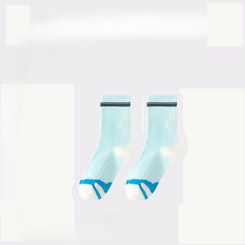 Female Spring and Summer Professional Running Jump Rope Fitness Yoga Lean Leg Pressure Exercise Tube Socks