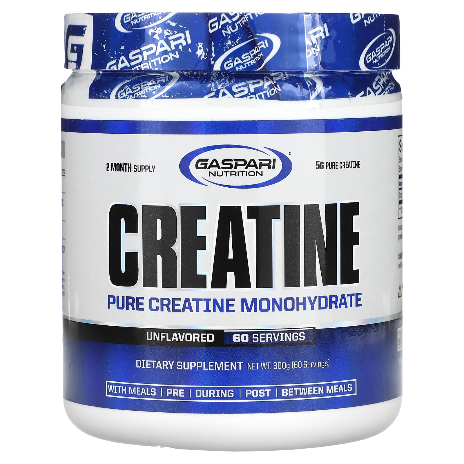 

Creatine, Unflavored, 300G