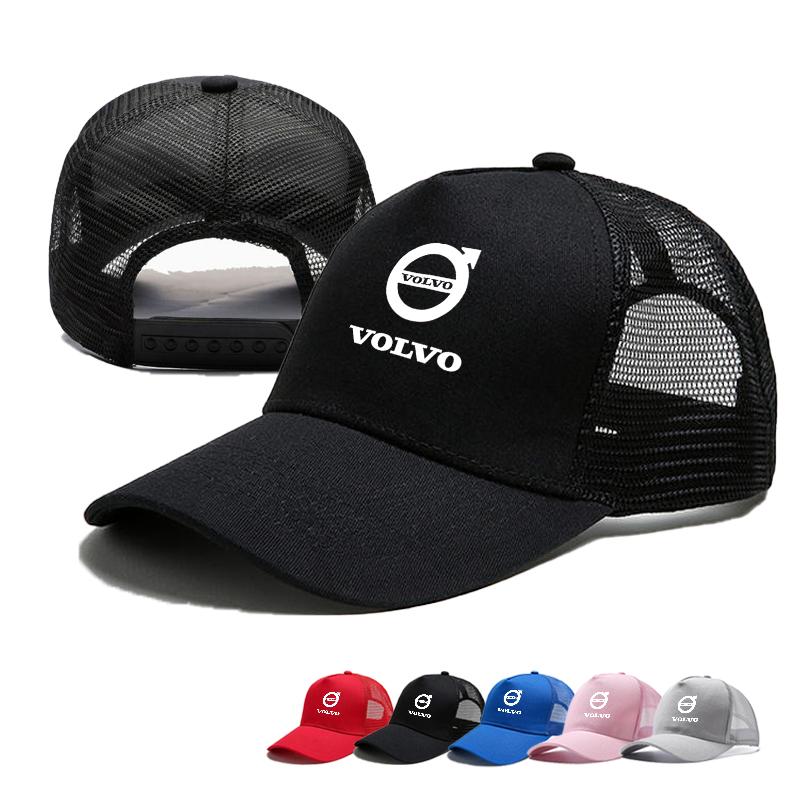 For Volvo Outdoor Summer Sports Hat Embroidery Baseball Caps Spring and Autumn Outdoor Adjustable Casual Hat Sunscreen Hat