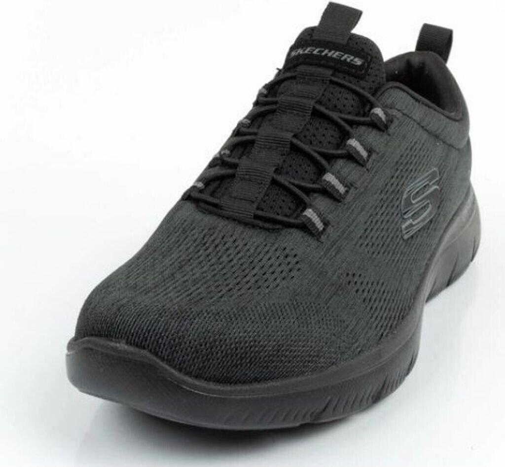 Кроссовки-слипы Skechers Summits Louvin черного цвета