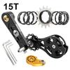 MUQZI Fahrradkassetten-Umrüstsatz 12t-22t Single Speed Kassettenritzel und Kettenspanner für MTB Rennrad