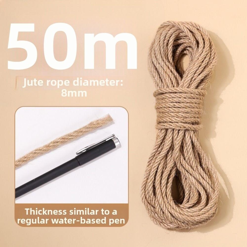 Reusable DIY Scratching Post Toy Rope Wear-resistant Desk Legs Binding Rope Pet Cat Scratchers