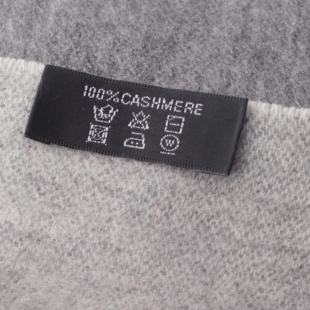 Baby Scarf for Boys and 20cm x Gray [MOMSMENU] Girls, 100% Cashmere, Soft, Autumn/Winter Warmth, 164cm,