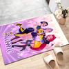 Custom KPop Demon Hunters Mat Personalized Name, Polyester Washable Indoor Entryway Rug, Gift for Christmas, Easter, Thanksgiving Day