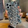 Luxury Shiny Diamond Electroplating Phone Case for iPhone 16 Pro Wristband Strap Mobile Phone Cases