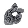 Fashion Satin Silk Square Scarf For Muslim Women Solid Color Soft Bandana Ladies Headband Casual Scarves 60*60Cm