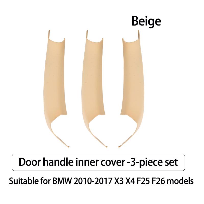 LHD RHD Car Interior Door Handle Panel Pull Cover For BMW X3 X4 F25 F26 2010 2011 2012 2013 2014 2015 2016