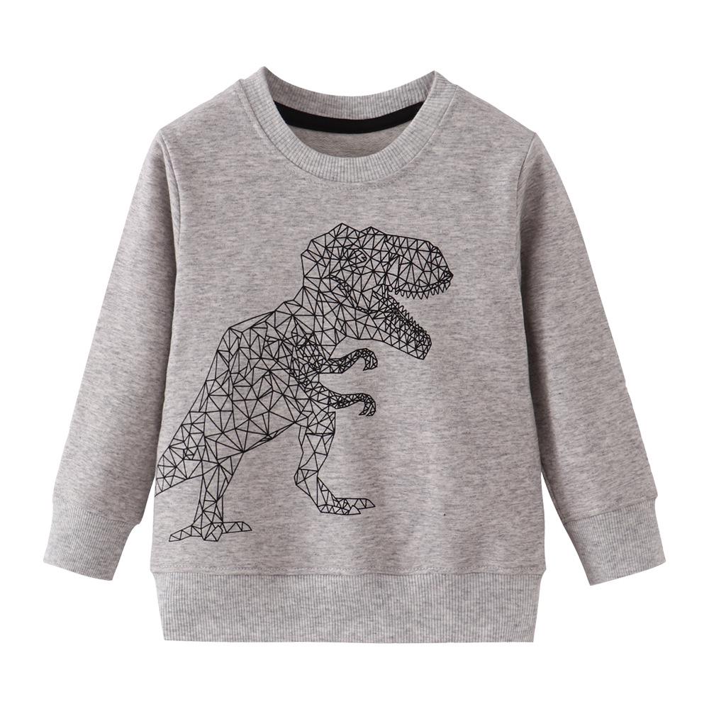 European Style Kids Cotton Long-Sleeve Hoodie for Autumn and Winter 2T (90cm)