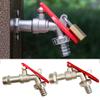 With Lock Water Tank Connector 1/2 Inch 3/4 Inch Thread Water Tap Universal Lockable Faucet