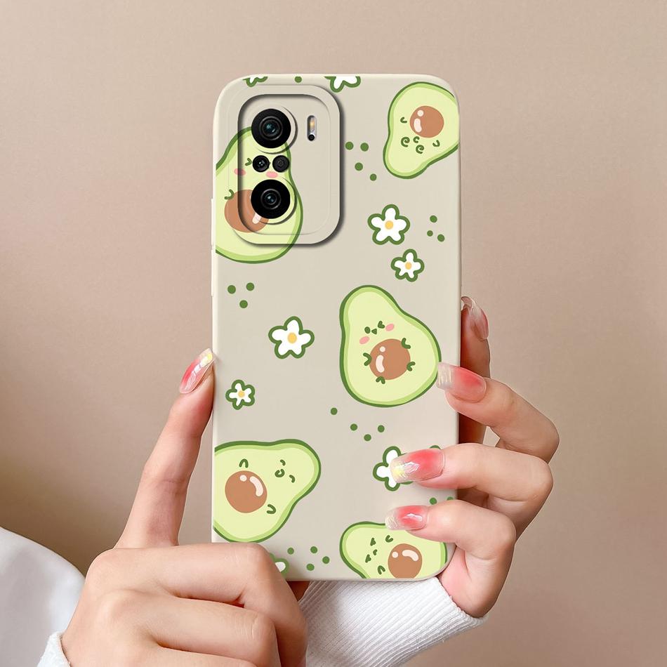 Anime Case For Poco F3 GT Soft Smooth Liquid Silicone Full Protection Anti Choc Phone Back Cover For Poco F 3 F3GT Protector