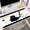 Kawaii Cat Gaming Mouse Pad x Deskpad XXL Large Desk Mat Keyboard Pad Surface for Computer Mousepad Gamer Computer Mat Rug