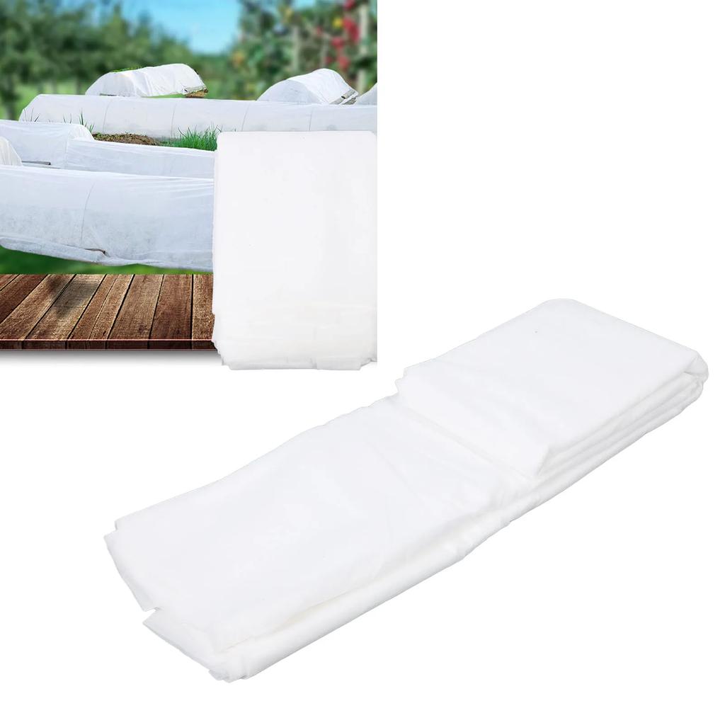 Plant Anti Freeze Cover Nonwoven Bird Proof UV Resistant Breathable Plant Frost Blanket For Winter