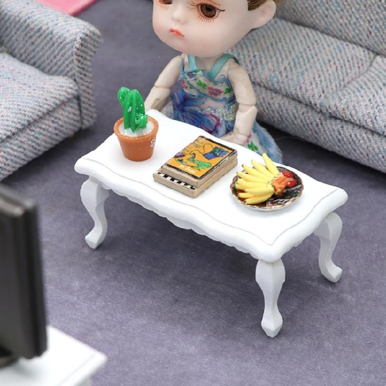 1:12 Dollhouses Miniature Table Coffee Mini Dollhouses Furniture Dollhouses DecorationsAccessories Educational Toy