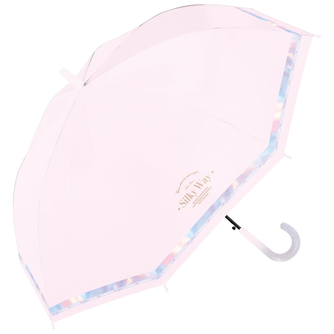 

Silky Way Pink Long Umbrella for Perfect for Rain or UV 55cm Light 8 Perfect for Rain or Perfect for Boys and Large and Perfect for Rain and Rainy