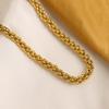 INSSGG Luxury Gold Cuban Chain Necklace