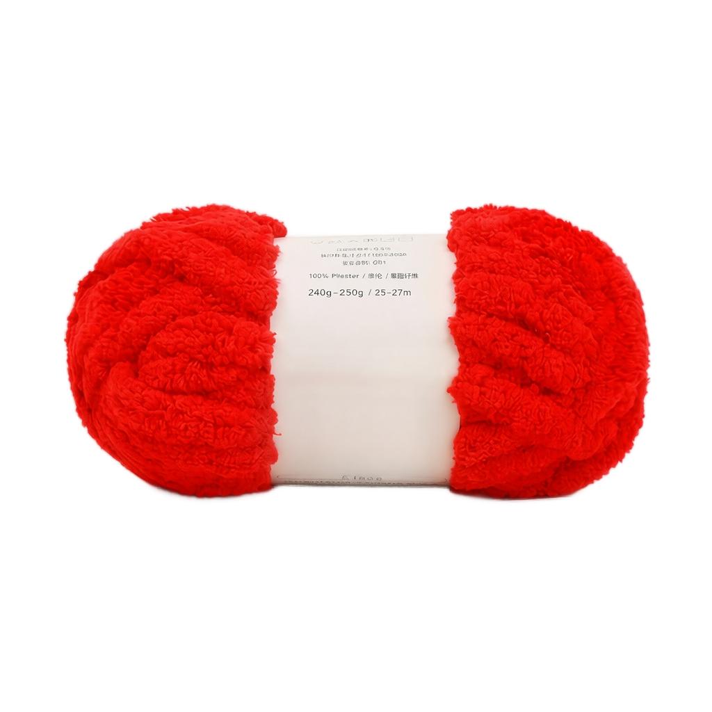 Bulky Blanket Yarn No. 10 for Hand Knitting and Crochet, 1 Skein, 15 Colors Available