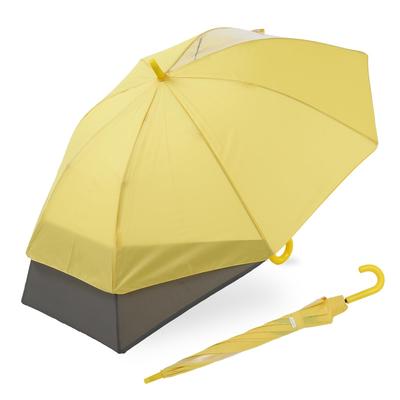 Ogawa Long Extendable Back Tip with Rounded Transform Jump 8 Stretchy Reflective Tape Transparent Water Repellent 54643 Kids' Umbrella, Umbrella,