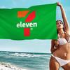 7-E-ELEVENS Microfiber Printed Beach Towel Mountain Climbing Yoga Beach Swimming Running Absorbent Soft Towel
