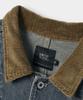 Dimitri Black French Work Jacket_Denim Dust Indigo