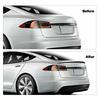 Car Rear Tail Trunk Spoiler 117-128cm Adjustable ABS Strong Adhesion Car Rear Trunk Spoiler Wing for Maintenance