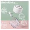 250ML Electric Garlic Grinder Household Multifunctional Meat Grinder Wireless Portable Mixer for Baby Food Processo