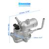 X Autohaux Car Thermostat Housing Assembly NO.6122030275 for Mercedes-Benz G-Klasse W461