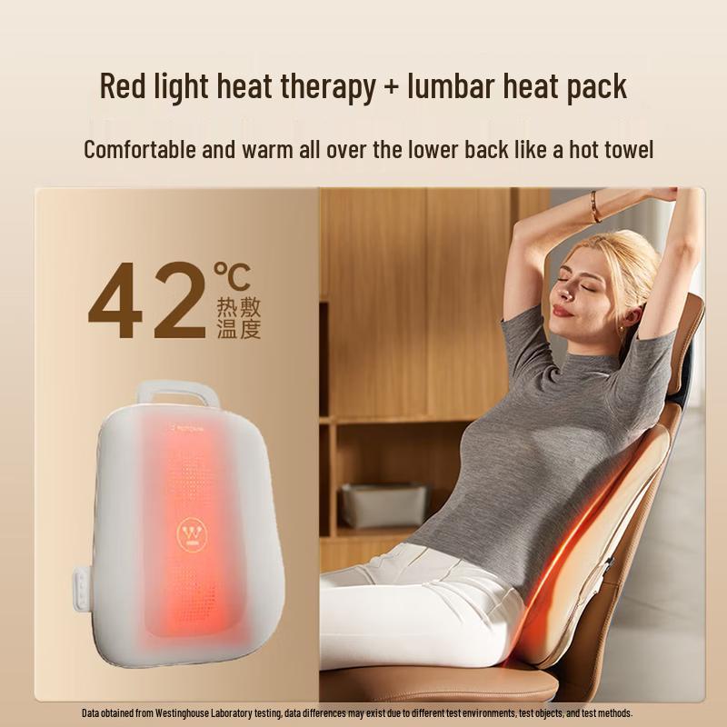 Westinghouse Lumbar Back Massager Cushion CN plug (adapter included)