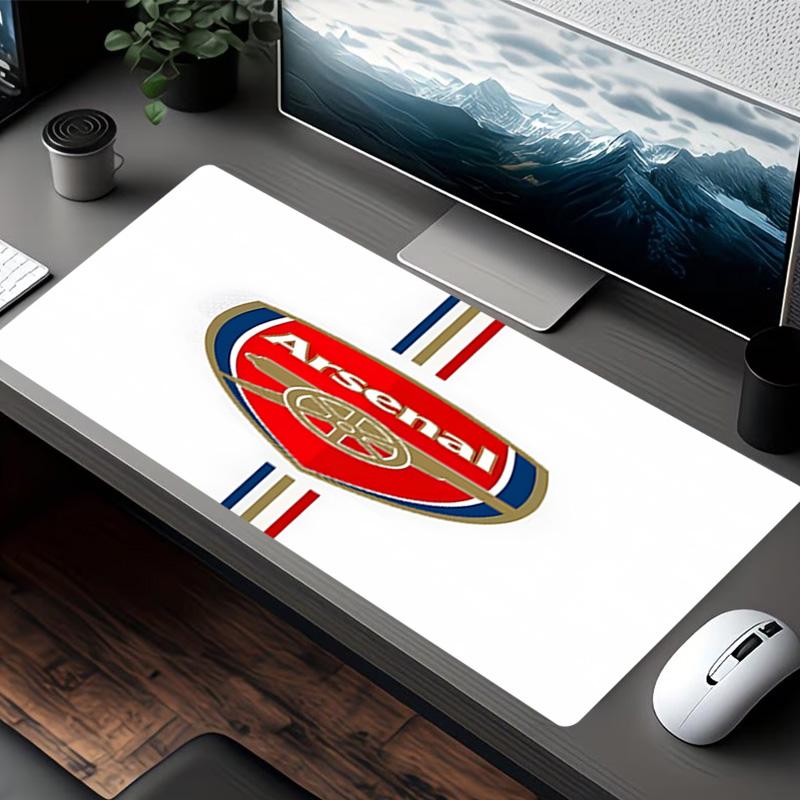 Podkładka pod mysz z nadrukiem Arsenal F.C., do klawiatury, laptopa, PC, do biura, domu, dekoracja biurka, idealny prezent urodzinowy dla graczy