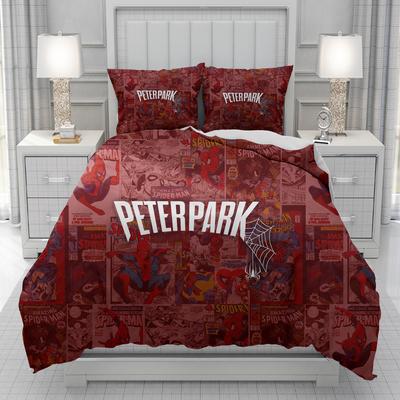 Spider Man  superhrdinové Povlak na peřinu muži ženy/Děti KID Potisk Disney kreslený Povlečení Přikrývka Postel Měkké