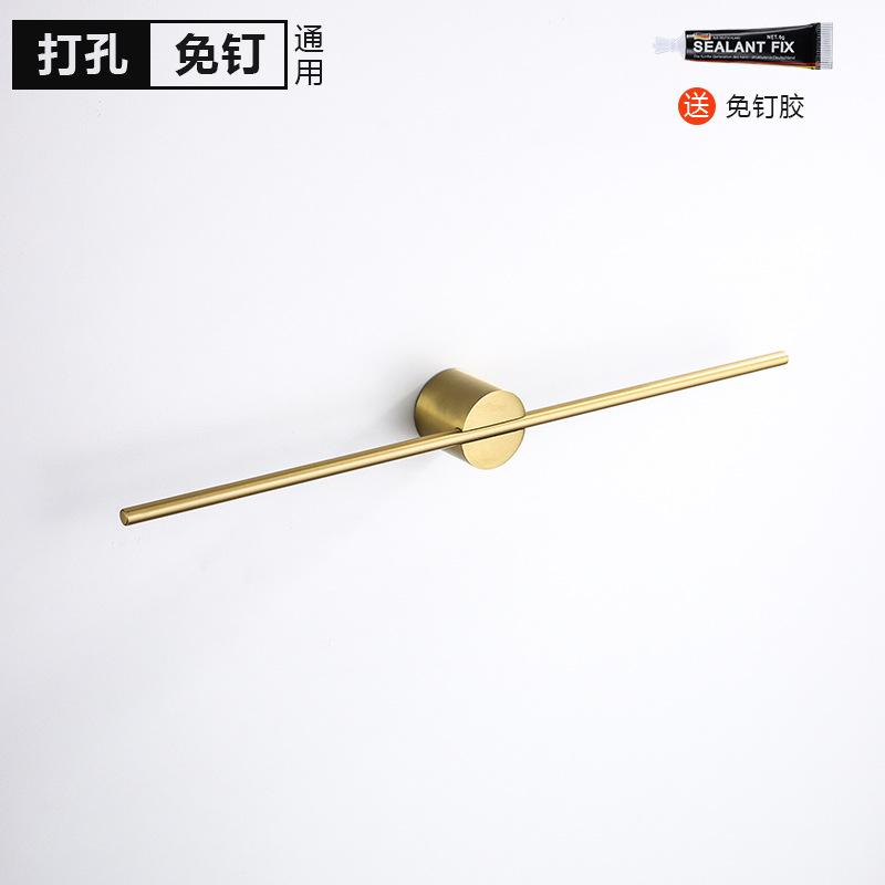 40/50cm Movable Towel Bar Towel Hanger Bath Towel Holder Wall Towel Bar Space Aluminum Bathroom Shelf Kitchen Storage Rack