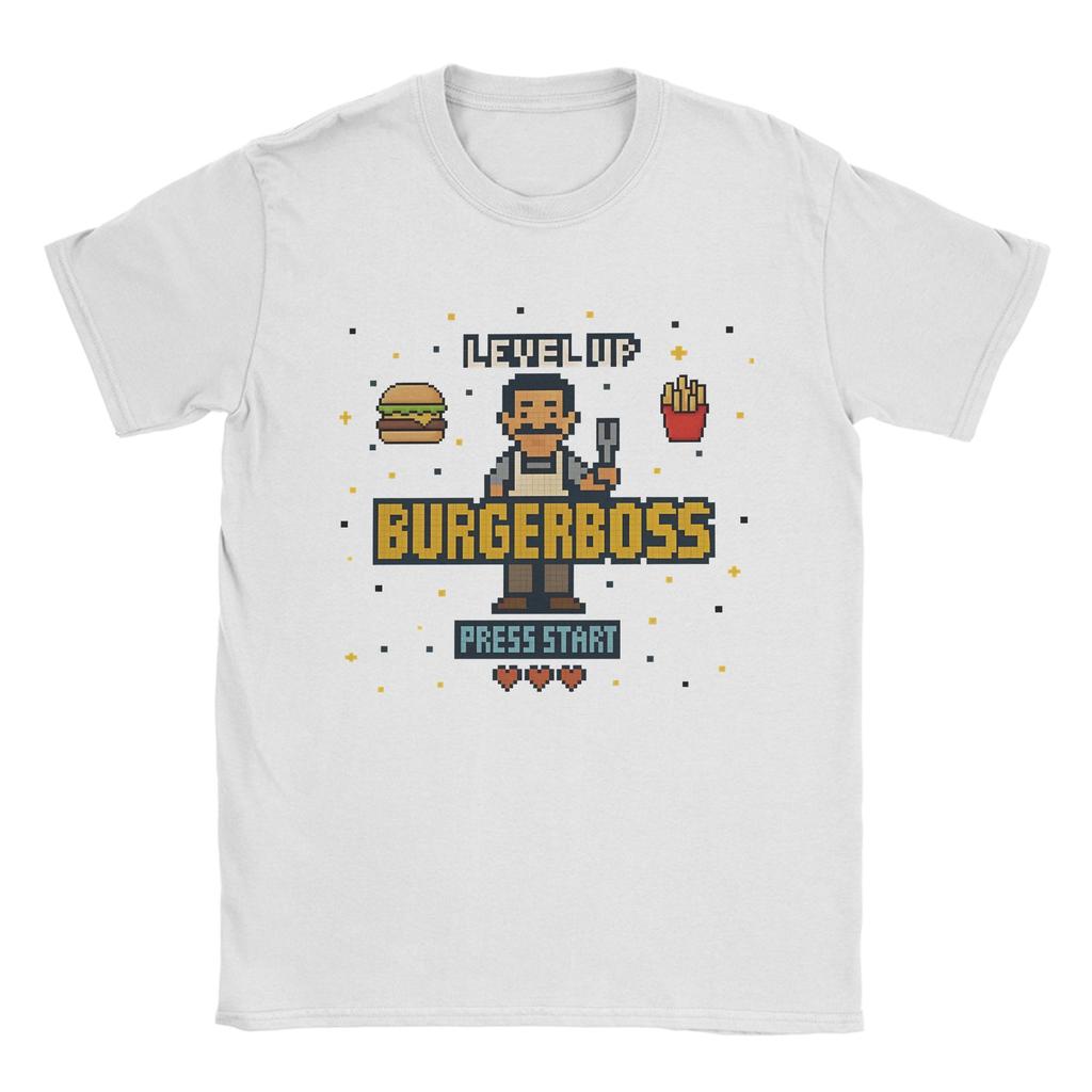 Bobs Burgers Family Shot & Teddy Logo  Tshirts Men Cotton Clothing Casual  Crewneck Short Sleeve