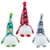 Gifts With Led Light Christmas Gnome Plush Doll Nordic Handmade Faceless Doll Knitted Tomte Ornaments New Year
