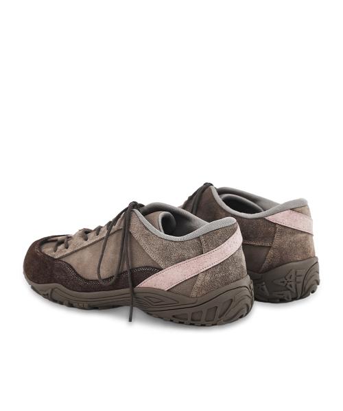 [Negative Three] Curved Lace No.2 Sneakers Multi Taupe NT3BFSSSN002BE