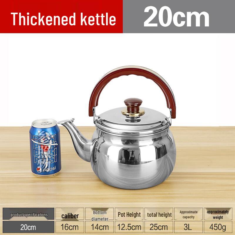 Thickened Stainless Steel Tea Kettle