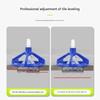 100Pcs Professional Ceramic Tile Leveling System Clips Spiraling Spacers Wadge for Tile Laying Wall Floor Construction Tool