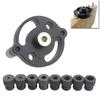 Strong Aluminum Alloy Drill Guide Accurate 90 Degree Positioning For Carpentry Projects And Crafting Applications